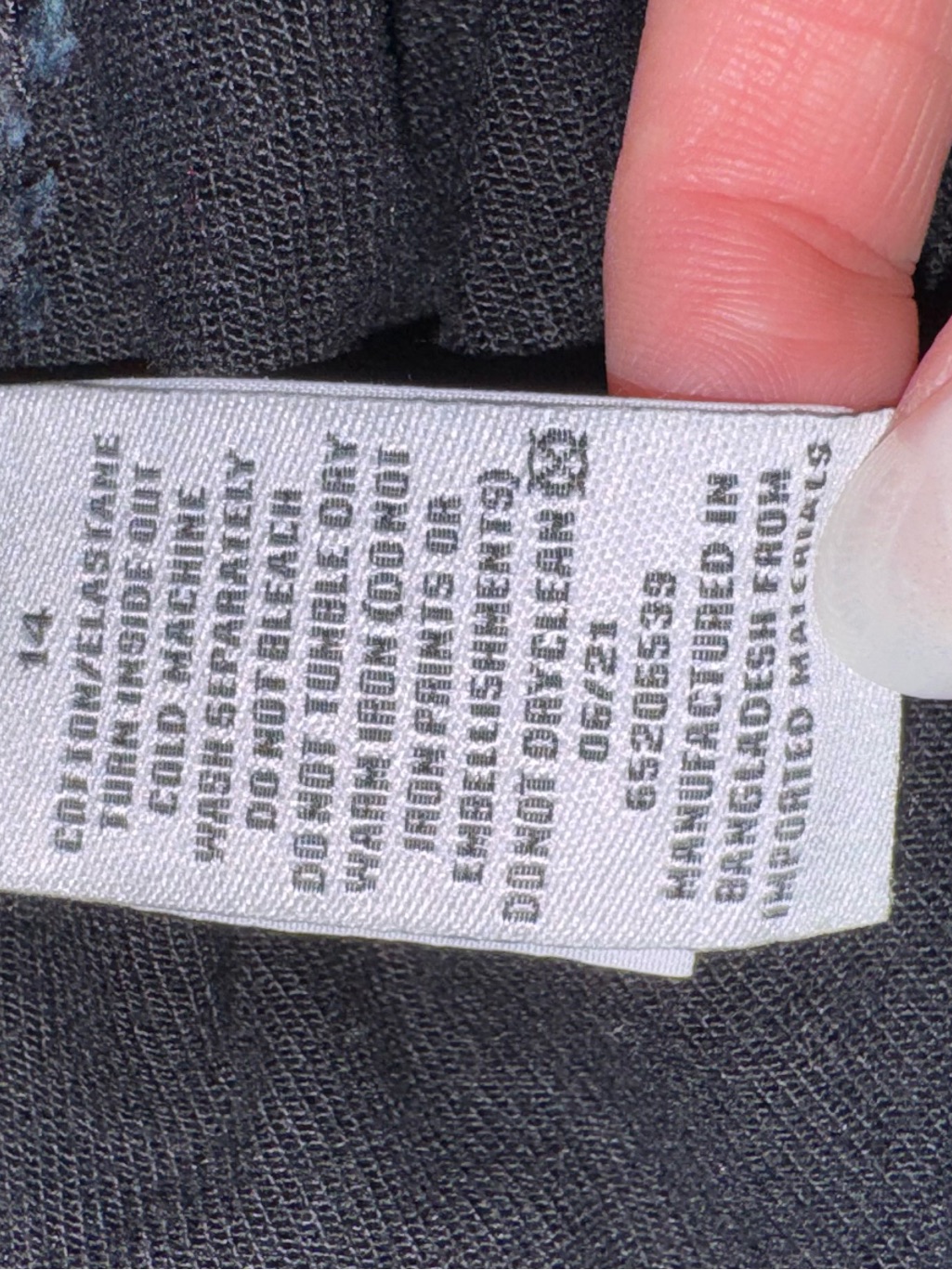Classic Black Denim Skirt (Australia Target, Aus Size 14 = Us Size 10) — image 4 of 4